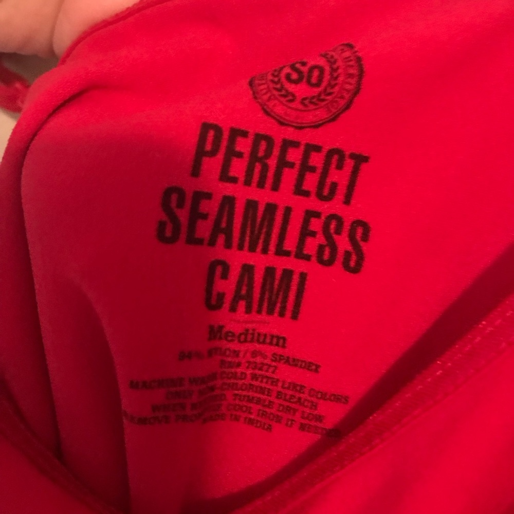 Red cami - Picture 2 of 2